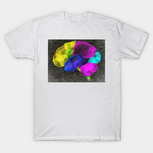 Brain T-Shirt by Pau1216p